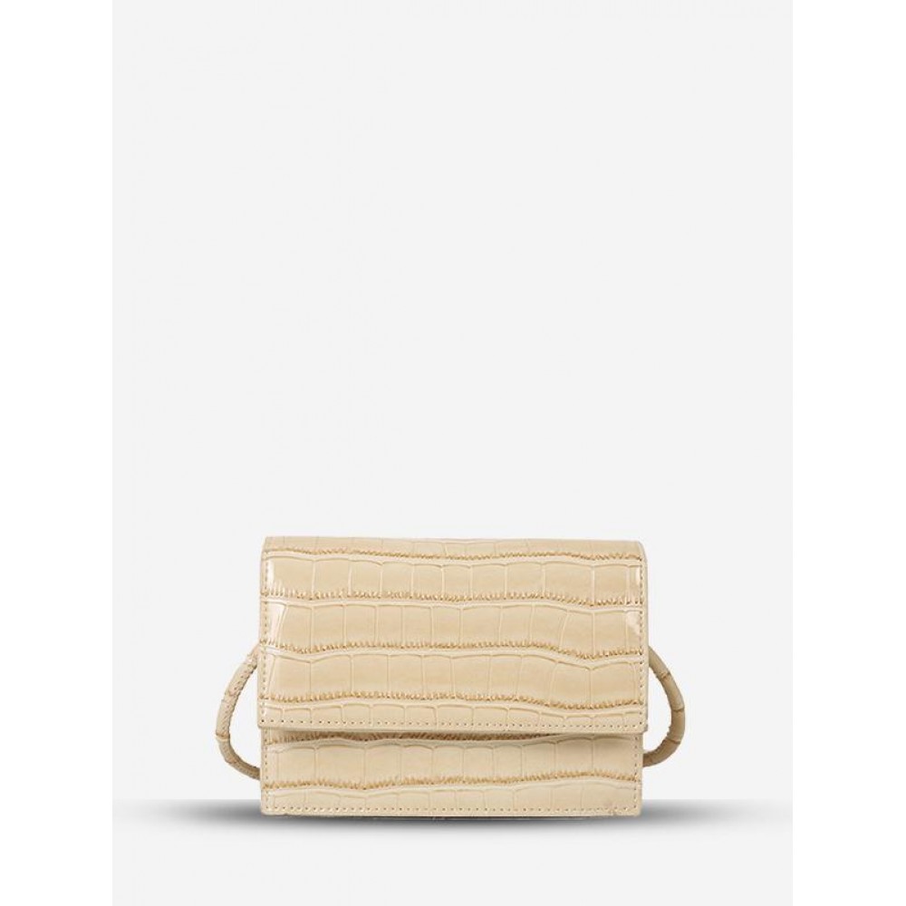 Embossed Flap Crossbody Bag Embossed Flap Crossbody Bag